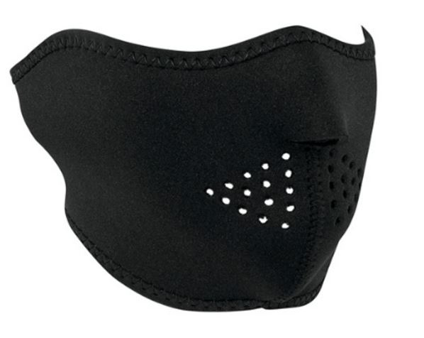 HALF MASK NEOPRENE BLACK