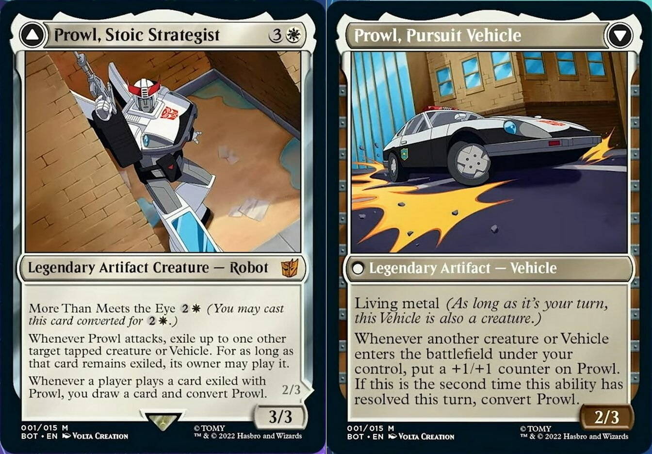 Prowl, Stoic Strategist // Prowl, Pursuit Vehicle