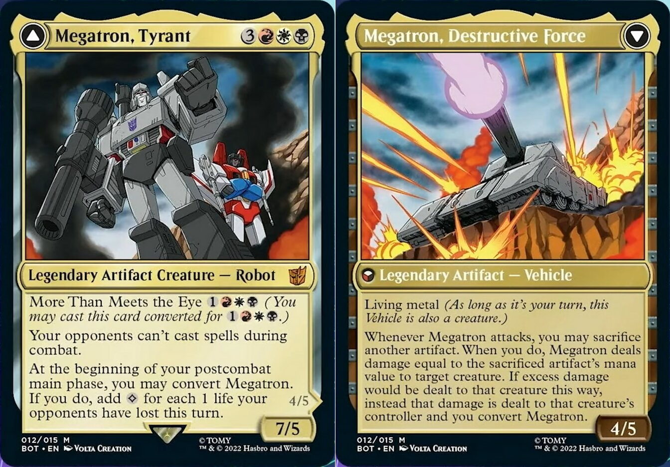 Megatron, Tyrant // Megatron, Destructive Force