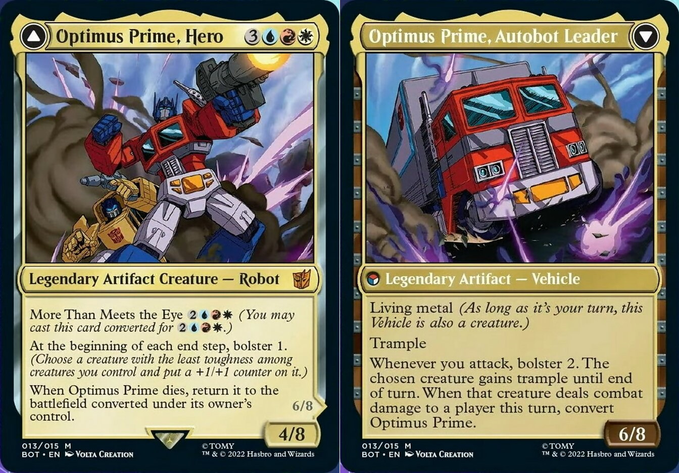 Optimus Prime, Hero - Foil