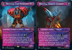 Blitzwing, Cruel Tormentor // Blitzwing, Adaptive Assailant - Foil - Shattered Glass