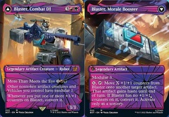 Blaster, Combat DJ // Blaster, Morale Booster - Foil - Shattered Glass