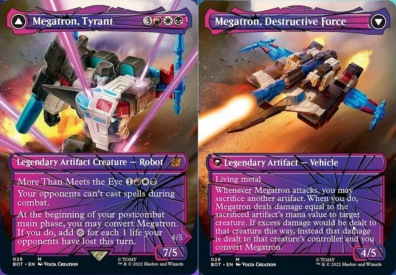 Megatron, Tyrant - Foil - Shattered Glass
