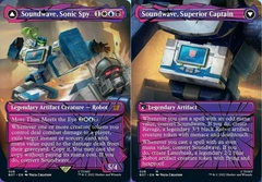 Soundwave, Sonic Spy // Soundwave, Superior Captain - Foil - Shattered Glass