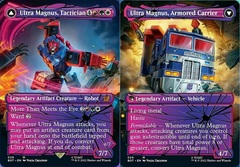 Ultra Magnus, Tactician // Ultra Magnus, Armored Carrier - Foil - Shattered Glass