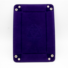 Rectangle Dice Tray - Dark Purple