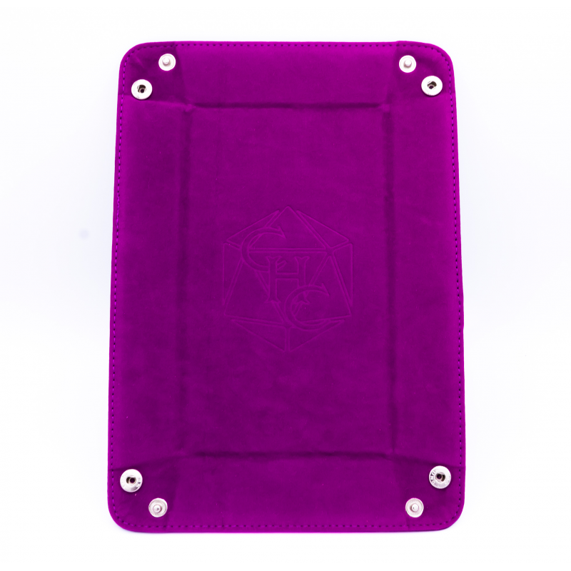 Rectangle Dice Tray - Purple