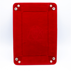 Rectangle Dice Tray - Red