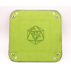 Square Dice Tray - Lime Green