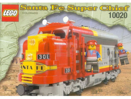 LEGO 10020 Santa Fe Super Chief USED