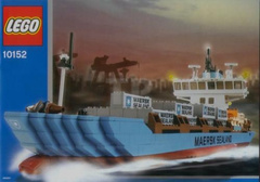 LEGO 10152 Maersk Sealand Container Ship 2004