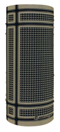 MOTLEY TUBE® POLYESTER HOUNDSTOOTH COYOTE TAN