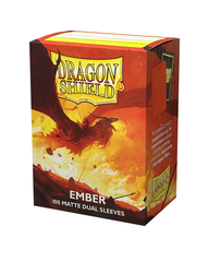 Dragon Shield - Ember - Dual Matte Sleeves - Standard Size