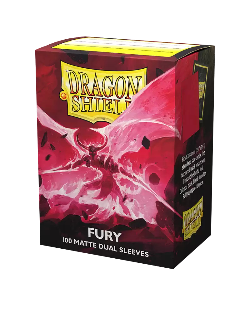 Dragon Shield 100ct Dual Matte Sleeves: Fury