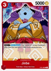 Jinbe - ST01-005 - C - (Super Pre-Release Stamp)