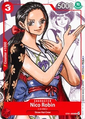 Nico Robin - ST01-008 - C - Parallel Art - (Super Pre-Release Stamp)