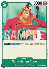 Scratchmen Apoo - ST02-008 - C - (Super Pre-Release Stamp)