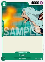 Heat - ST02-011 - C - (Super Pre-Release Stamp)