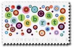 2020 First-Class Forever Stamp - Let's Celebrate!