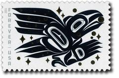 2021 First-Class Forever Stamp - Raven Story