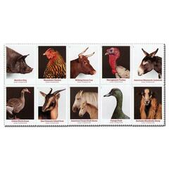 2021 First-Class Forever Stamps - Heritage Breeds