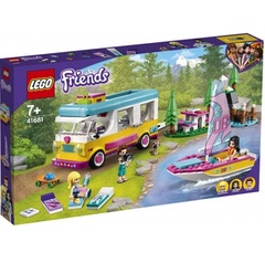 LEGO 41681 Forest Camper Van and Sailboat