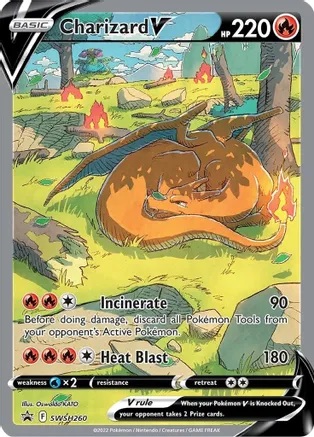 Charizard V - SWSH260 - SWSH Black Star Promos Charizard V - SWSH260 - SWSH Black Star Promos