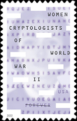 Women Cryptologists of World War II Forever Stamp