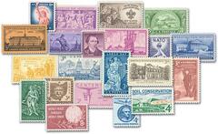 Complete Commemorative Decade Set - 120 stamps