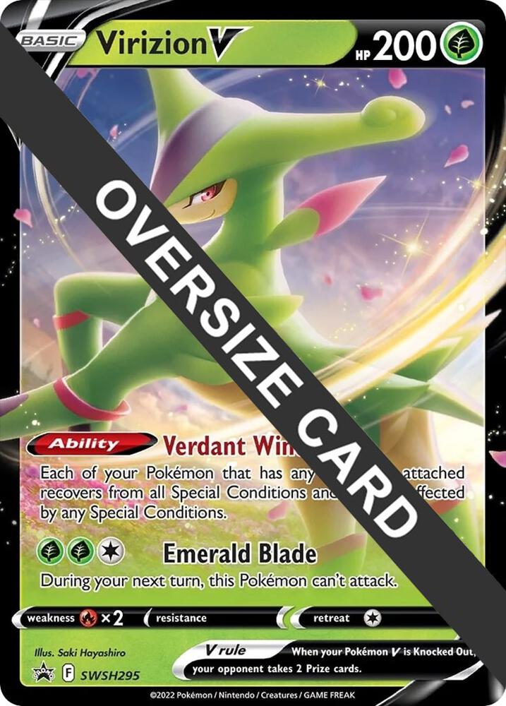 Virizion V - SWSH295  - Oversized Promo