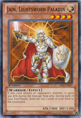 Jain, Lightsworn Paladin - SDLI-EN007 - Common - Unlimited Edition