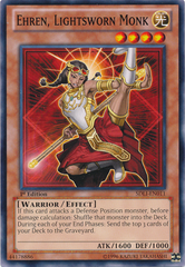 Ehren, Lightsworn Monk - SDLI-EN011 - Common - Unlimited Edition