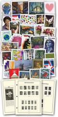 Complete Year Set (115 stamps), plus Heirloom Supplement and black, split-back mounts