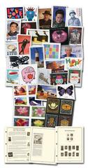 Complete Year Set (109 stamps), plus Heirloom Supplement and black, split-back mounts