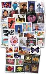 Complete Year Set of U.S. Commemoratives and Definitives, Set of 109 Stamps