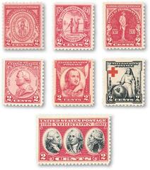 1930-31 Commemorative Stamp Year Set
