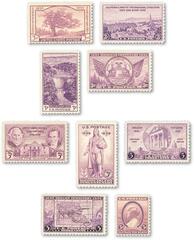 1935-36 Commemorative Stamp Year Set