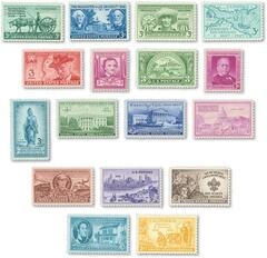 1949-50 Commemorative Stamp Year Set