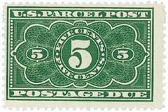 5c Parcel Post Due Stamp