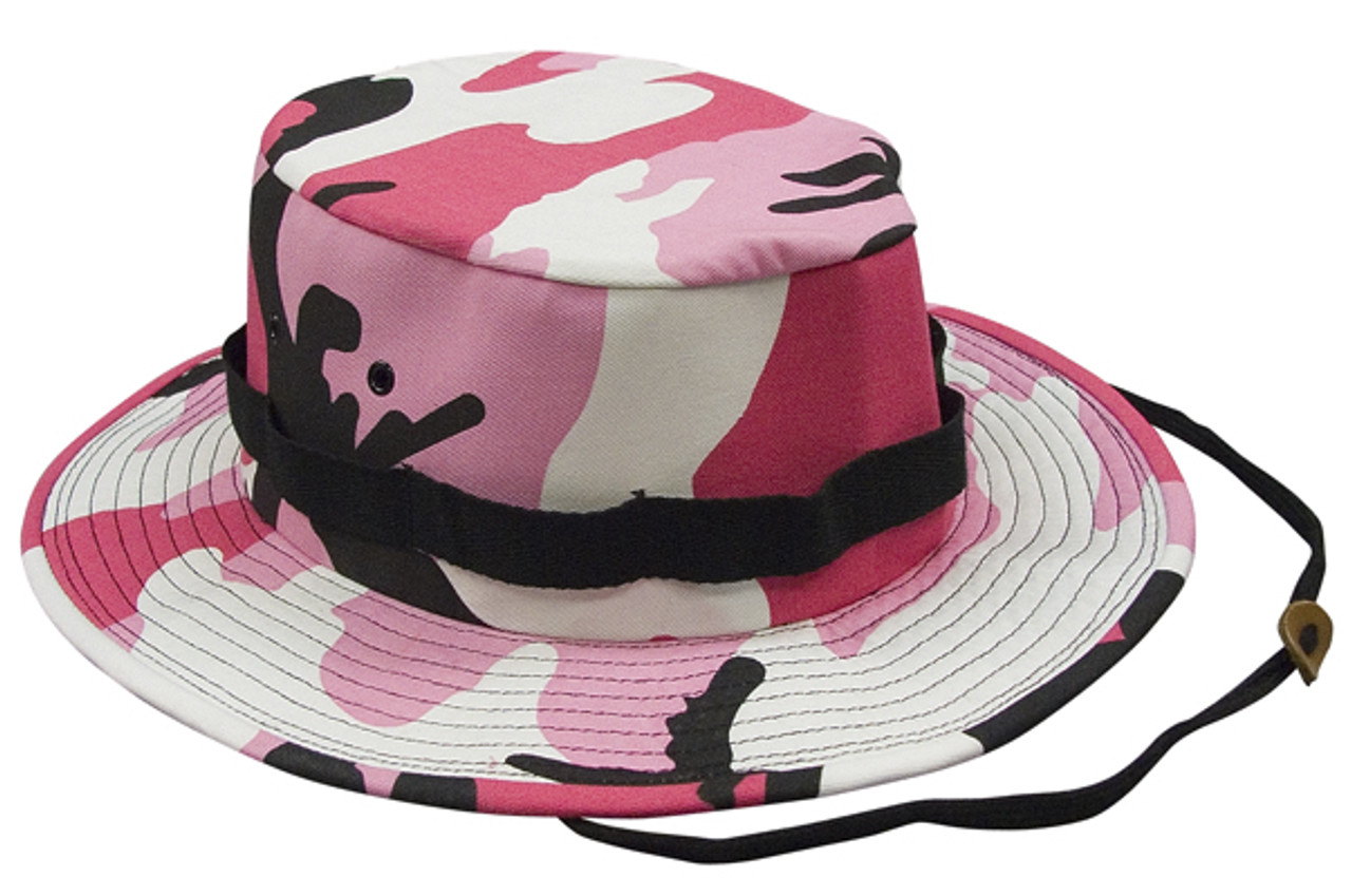 Pink Camo Boonie Hat