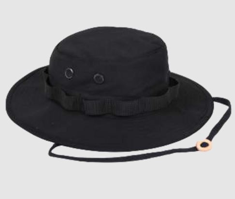 Black Boonie Hat