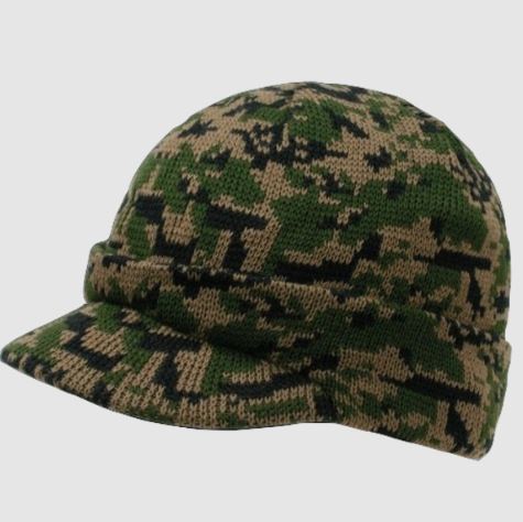 Camouflage Jeep Caps/Visor Beanies WDL Digital