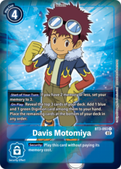 Davis Motomiya - BT3-093 - R - Alternate Art