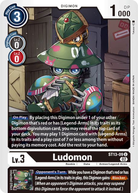 Ludomon - ST13-09 - U