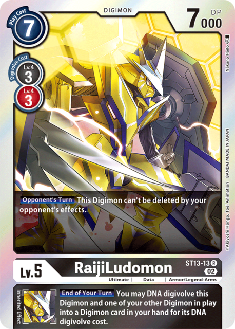 RaijiLudomon - ST13-13 - R