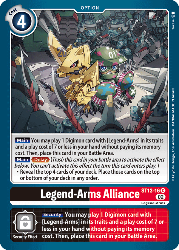Legend-Arms Alliance - ST13-16 - C