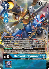 DeckerGreymon - BT10-026 - R - Alternate Art