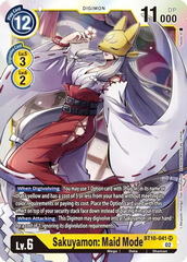 Sakuyamon: Maid Mode - BT10-041 - SR