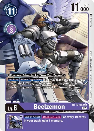 digimon beelzemon card ST-14 Beelzemon] Beelzemon: Blast Mode : r/DigimonCardGame2020 1 set of Card sleeves Beelzemon X Antibody Price &