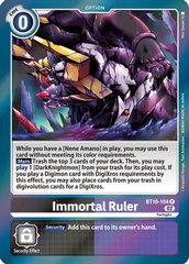 Immortal Ruler - BT10-104 - R